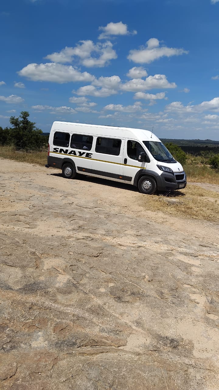 Snaye van at scenic location